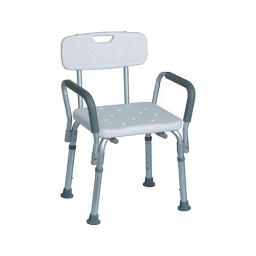 Banqueta de Banho - Segurança e Equilíbrio | Branca | 110kg