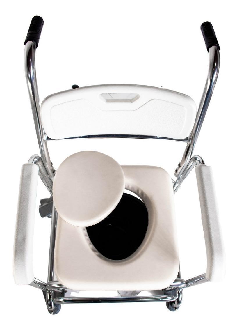 Cadeira De Rodas Banho Sanitario Ultralux Mobil Higenização