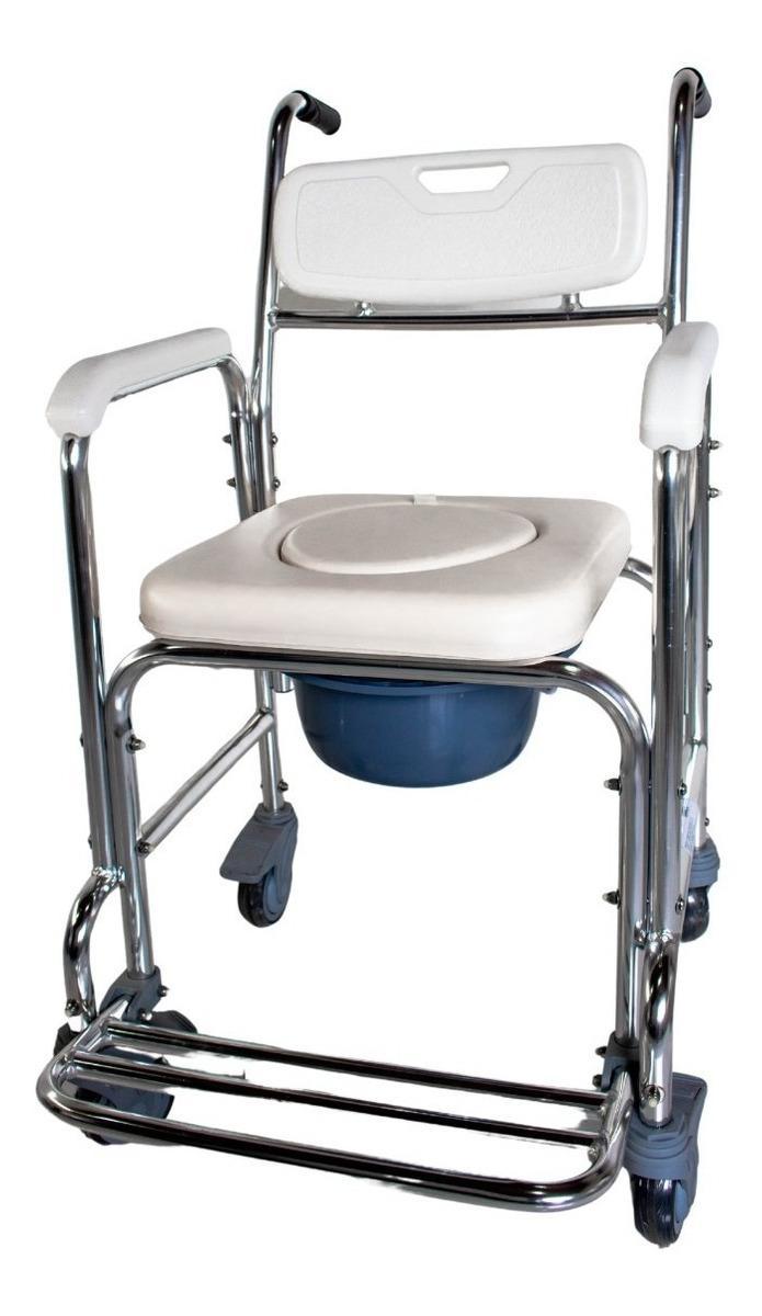 Cadeira De Rodas Banho Sanitario Ultralux Mobil Higenização