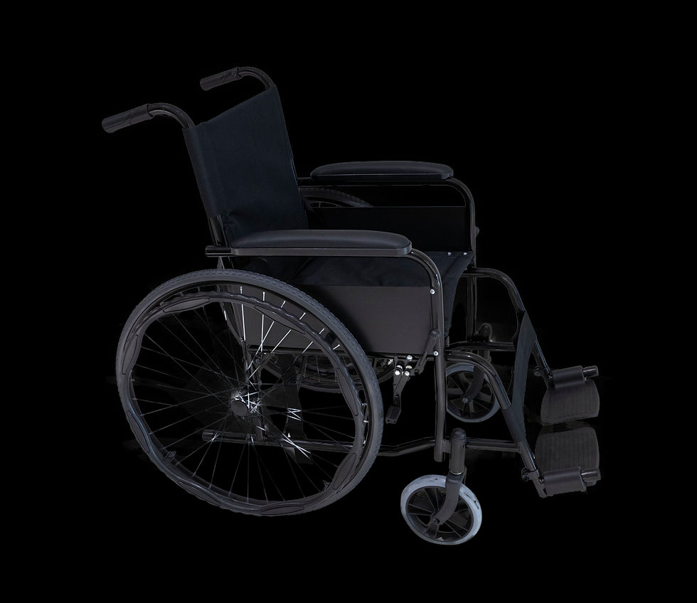 Cadeira De Rodas Em Aço Modelo Classic H004 Mobil