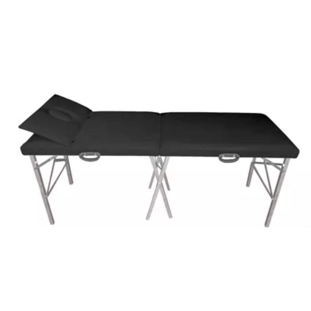 Maca Mala Portatil Cabeceira Reclinável E Respiro 200kg - Preta